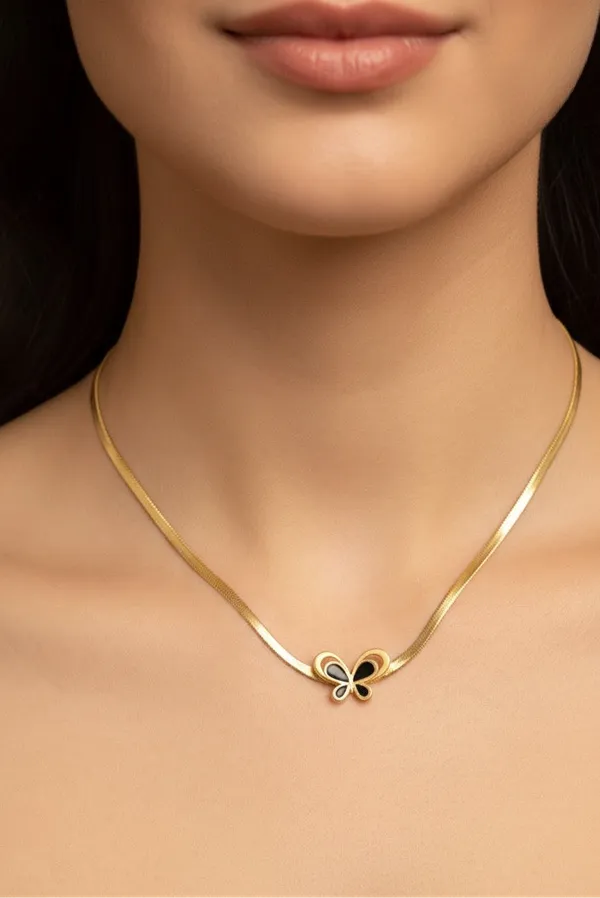 Gold_Monarch_Golden_Black_Butterfly_Necklace_For_Women